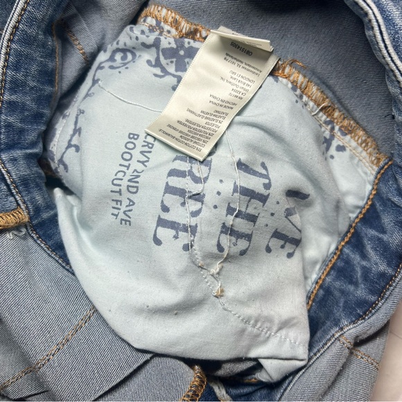 Free People Women 6 We The Free Curvy 2nd Ave One Piece Jumpsuit medium Wash - Picture 9 of 9